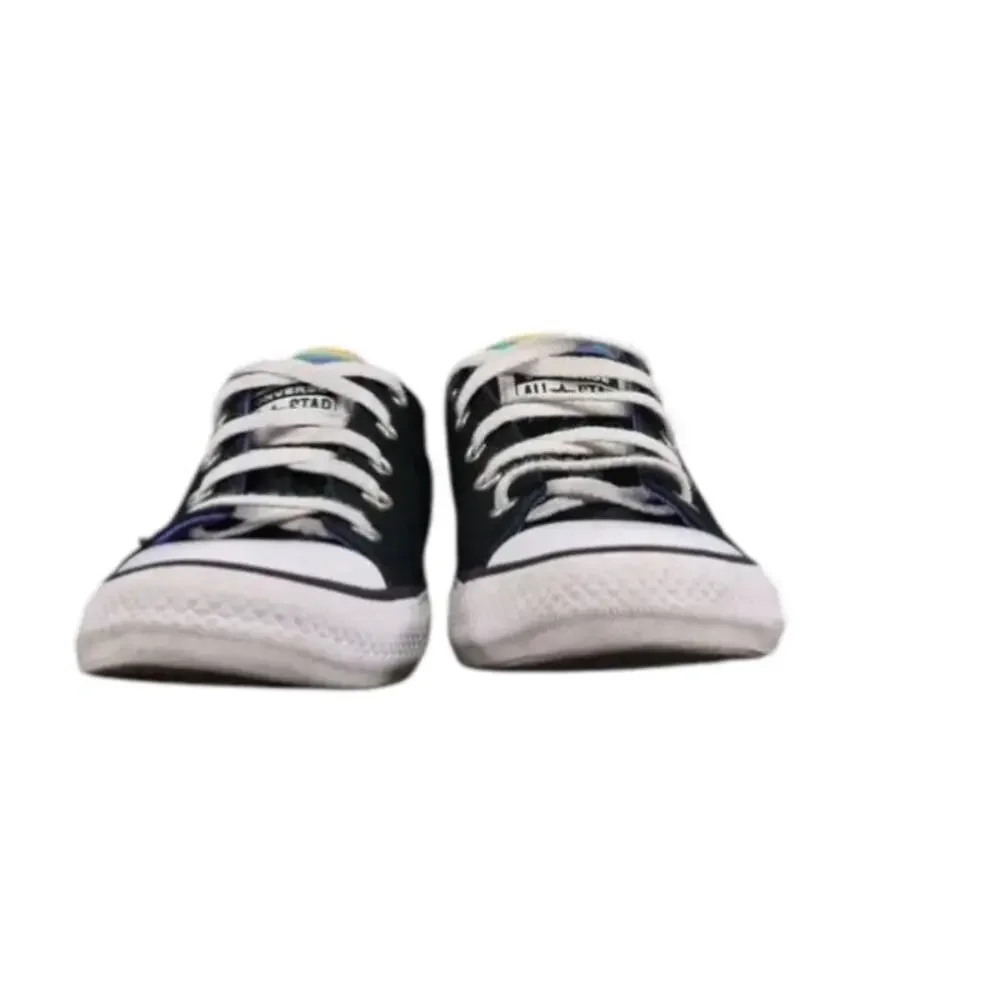 Converse Shoes Girls 3 Sneakers Chuck Taylor All Star Multi Tongue Casual Active